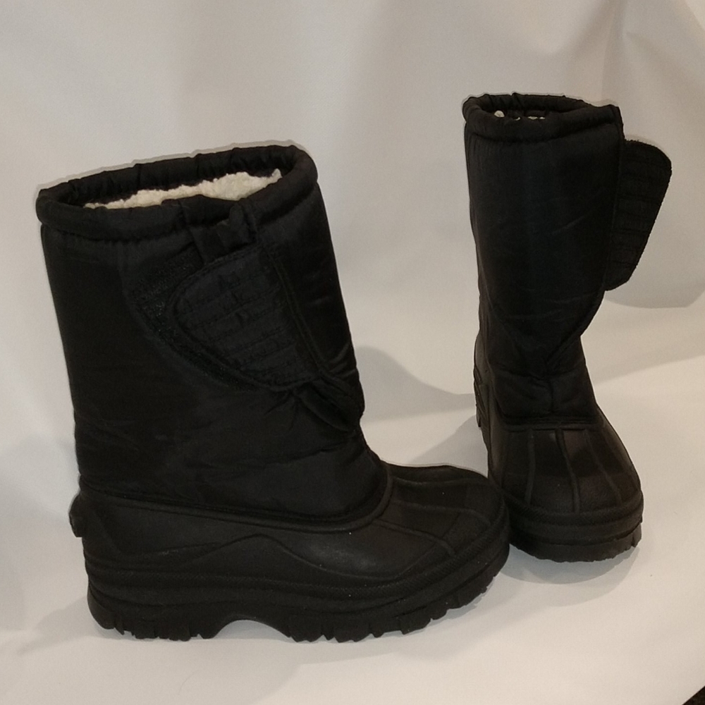 Outbrook black faux fur lining kids